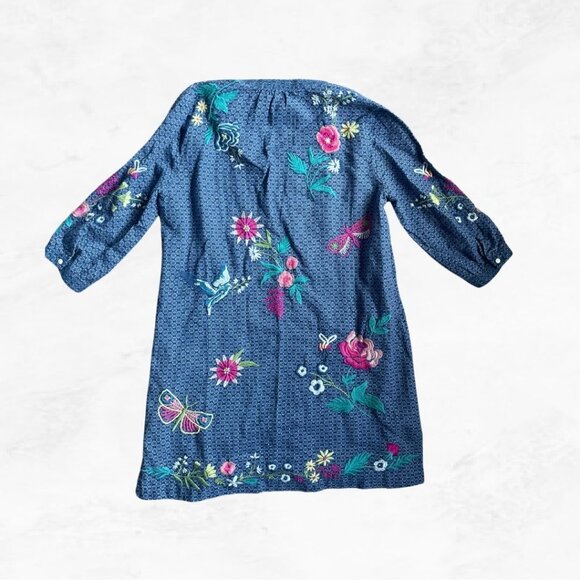 Johnny Was Arla Bishop Sleeve Dress - Picture 3 of 5